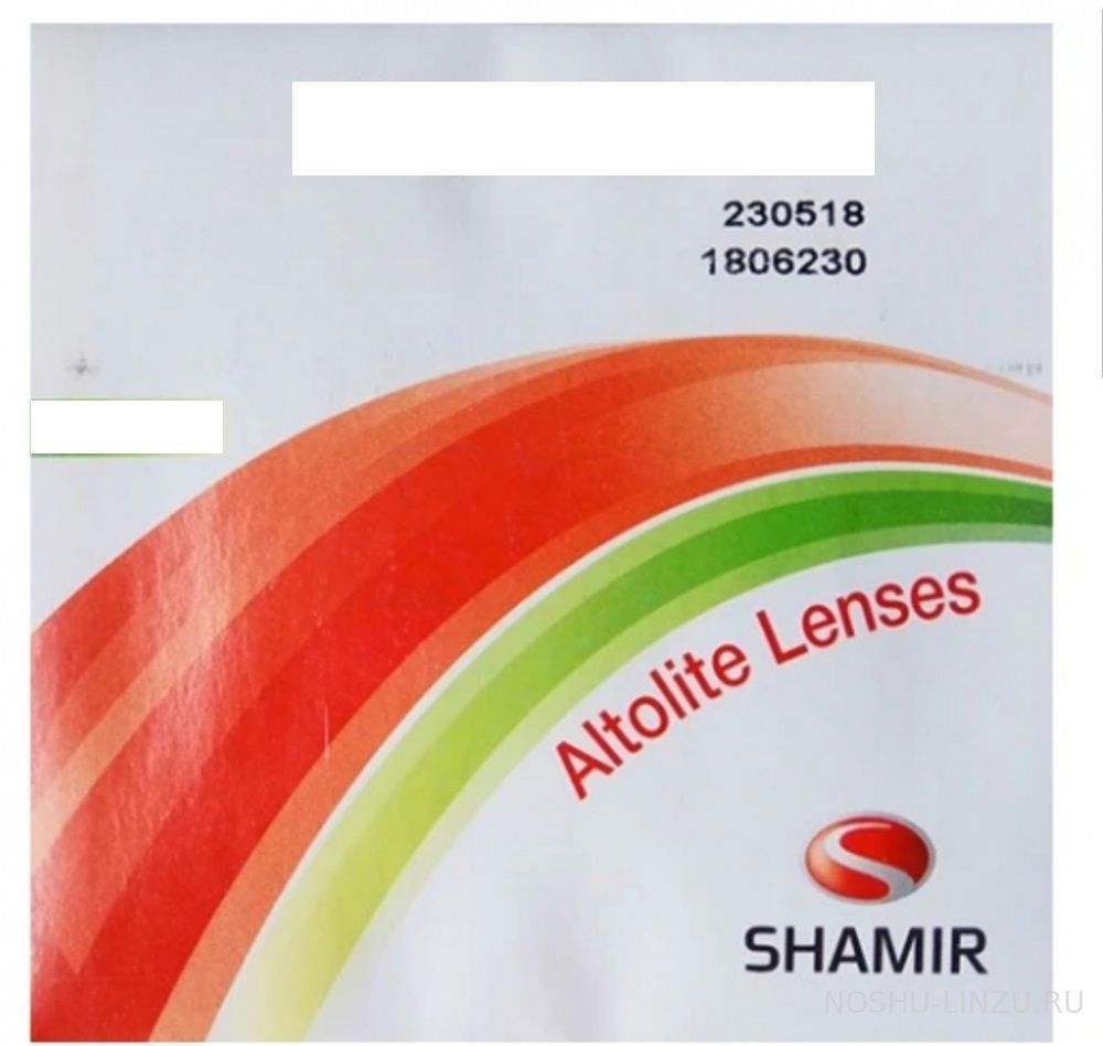 Линза для очков Shamir Altolite 1.50 HMC