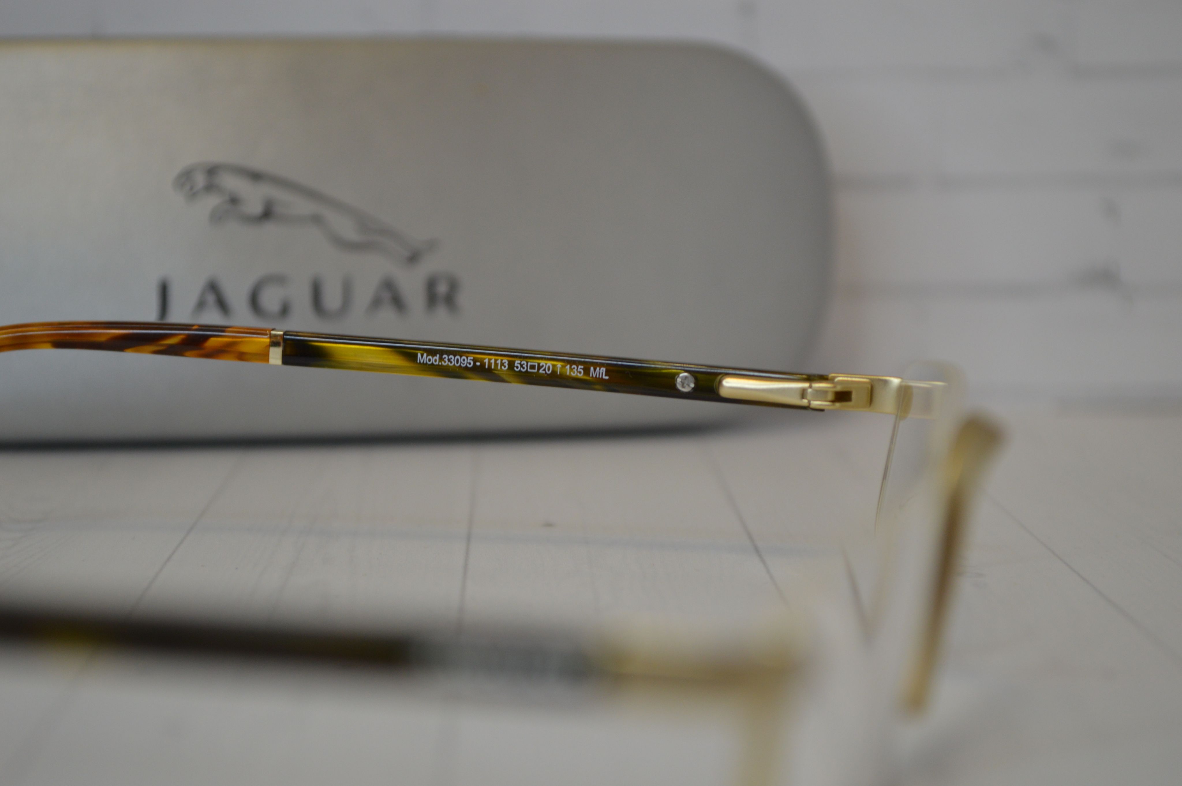 Оправа, лектор, JAGUAR 33095-1113, Золотистый матовый