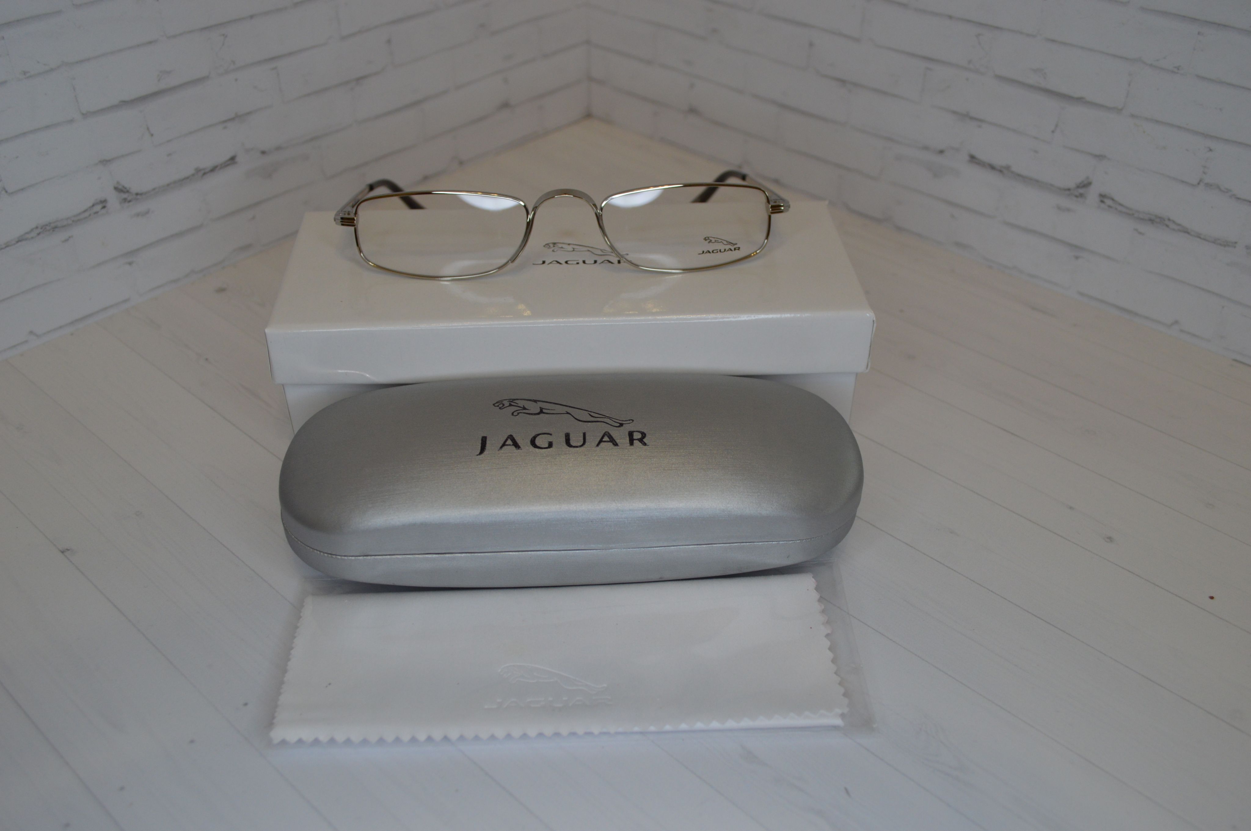 Оправа, лектор, JAGUAR 3372-010. Серебристый