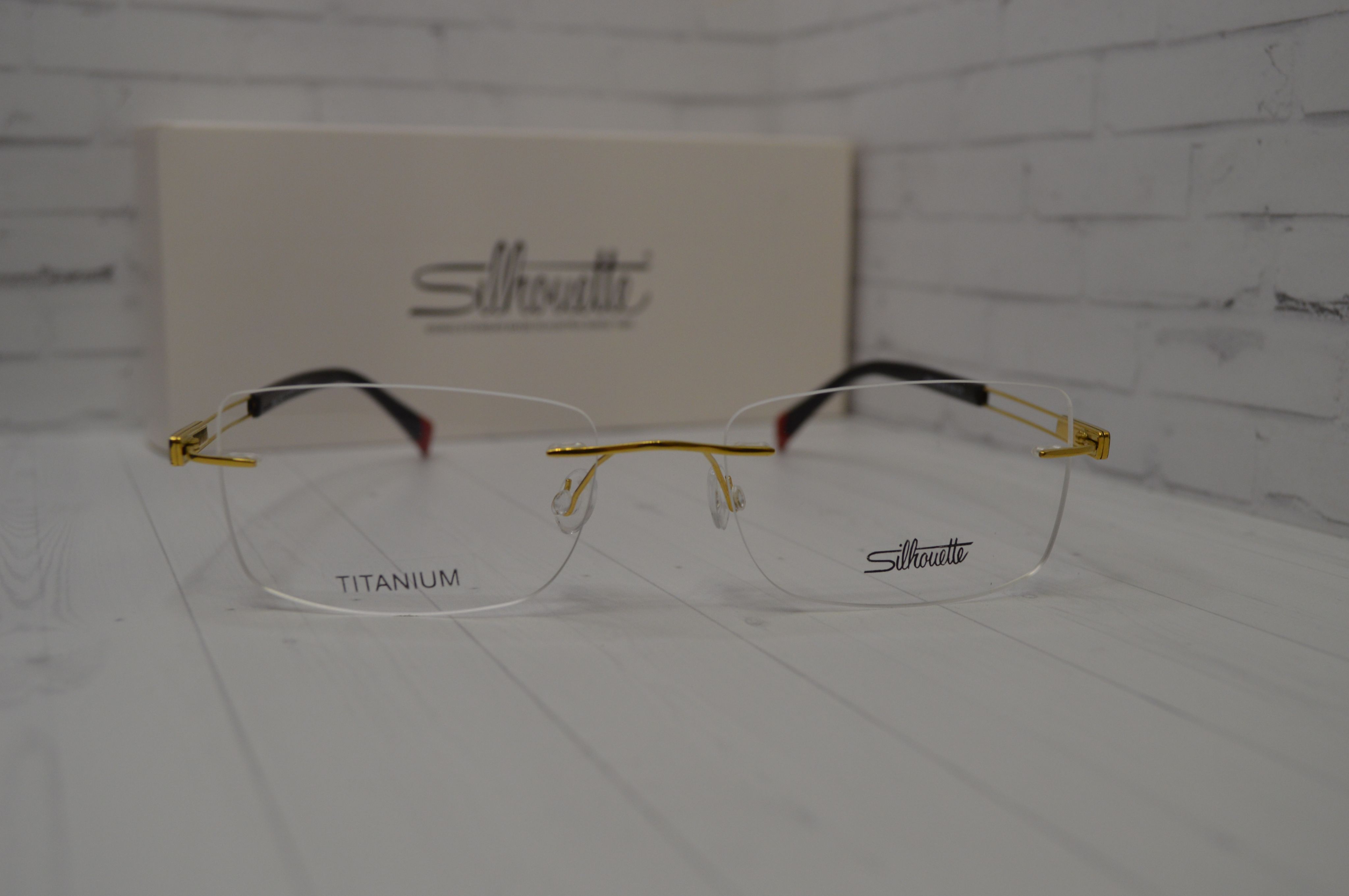 Оправа Silhouette 5006, титан, золотистый глянцевый (С11) и темно-серый глянцевый (С13)