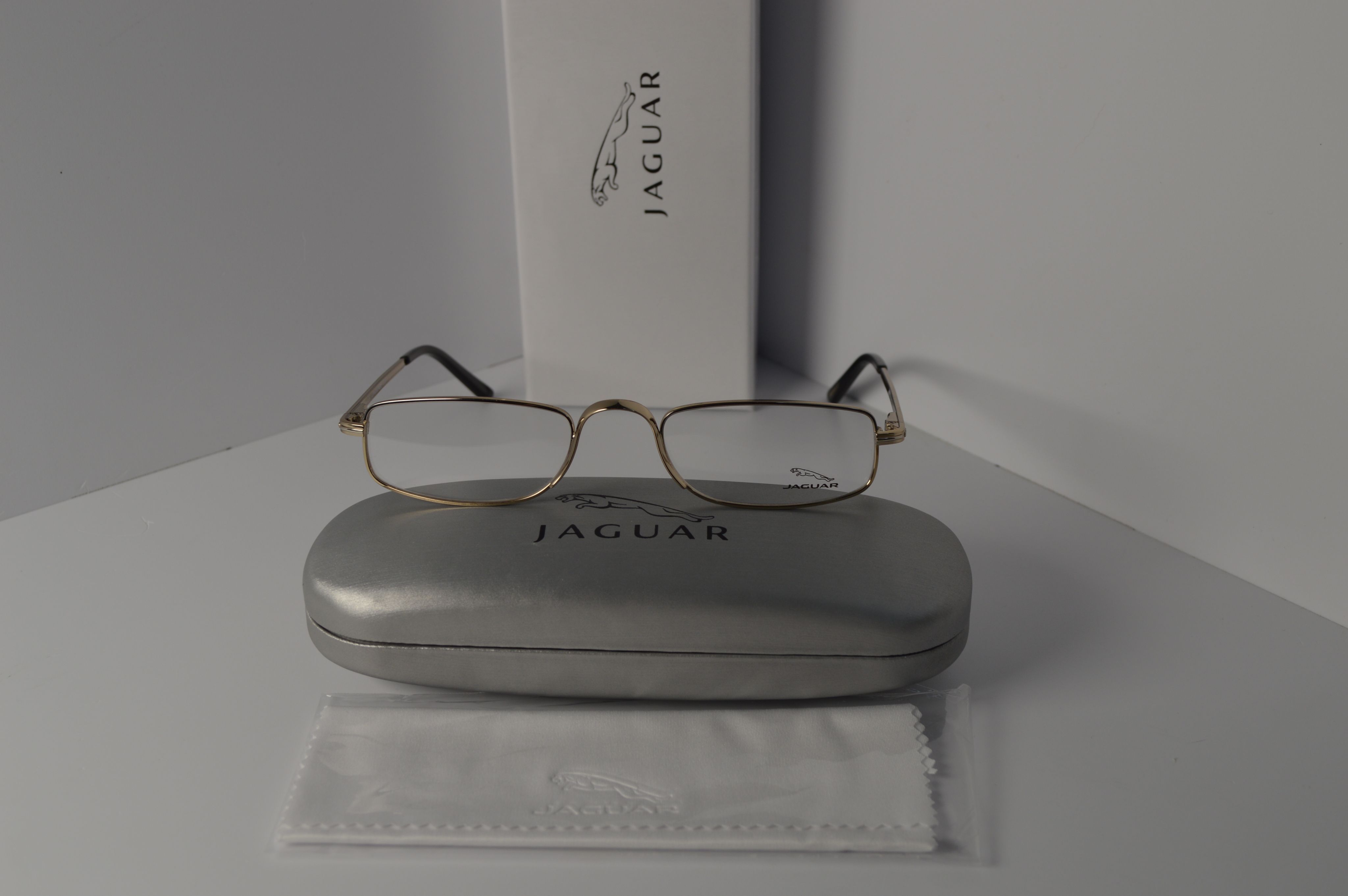 Оправа, лектор, JAGUAR 3372-009. Цвет - белое золото