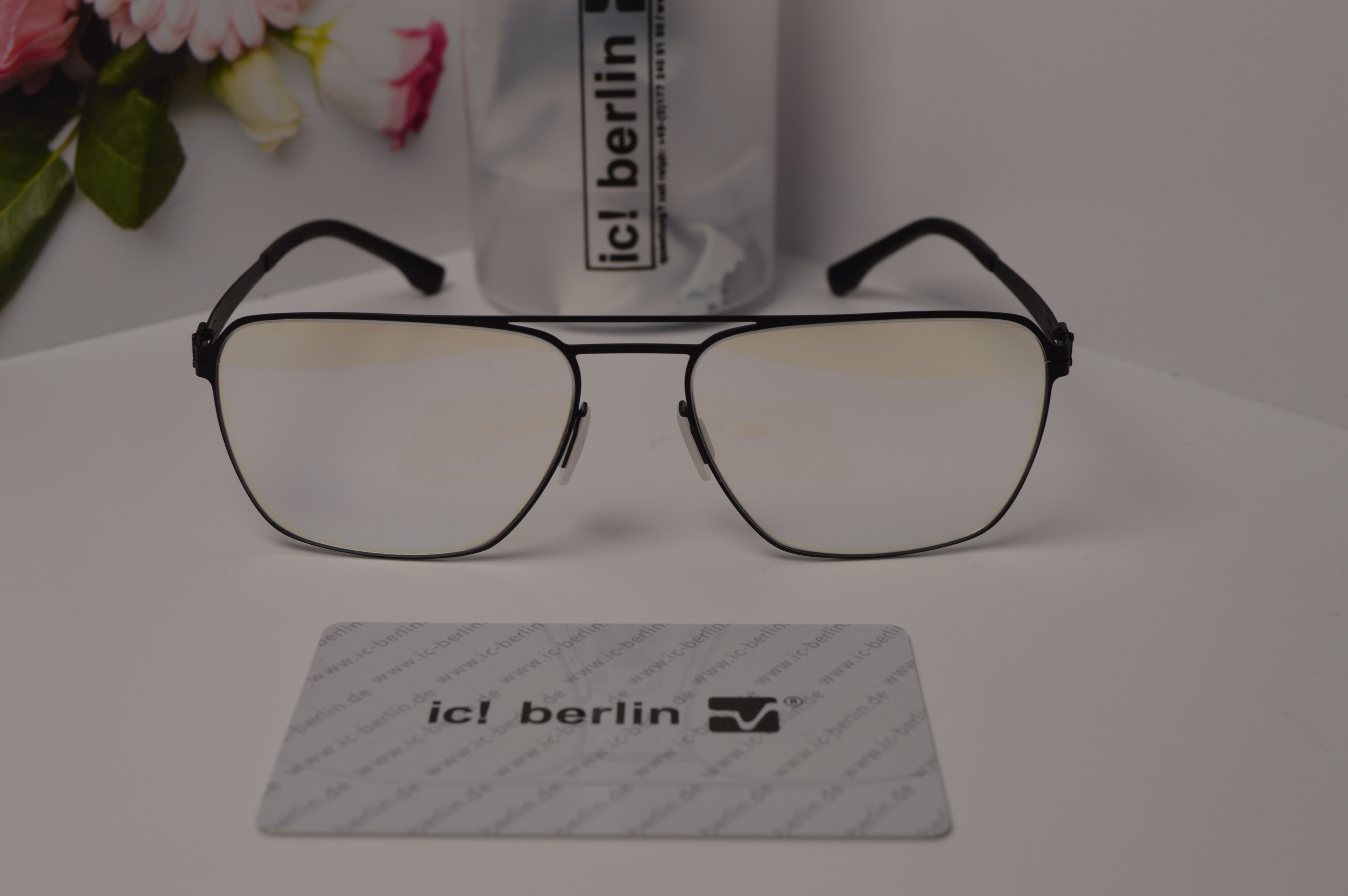 Оправа классическая Ic! Berlin Bayamo, титан, ободок на металлической леске. Стильный дизайн