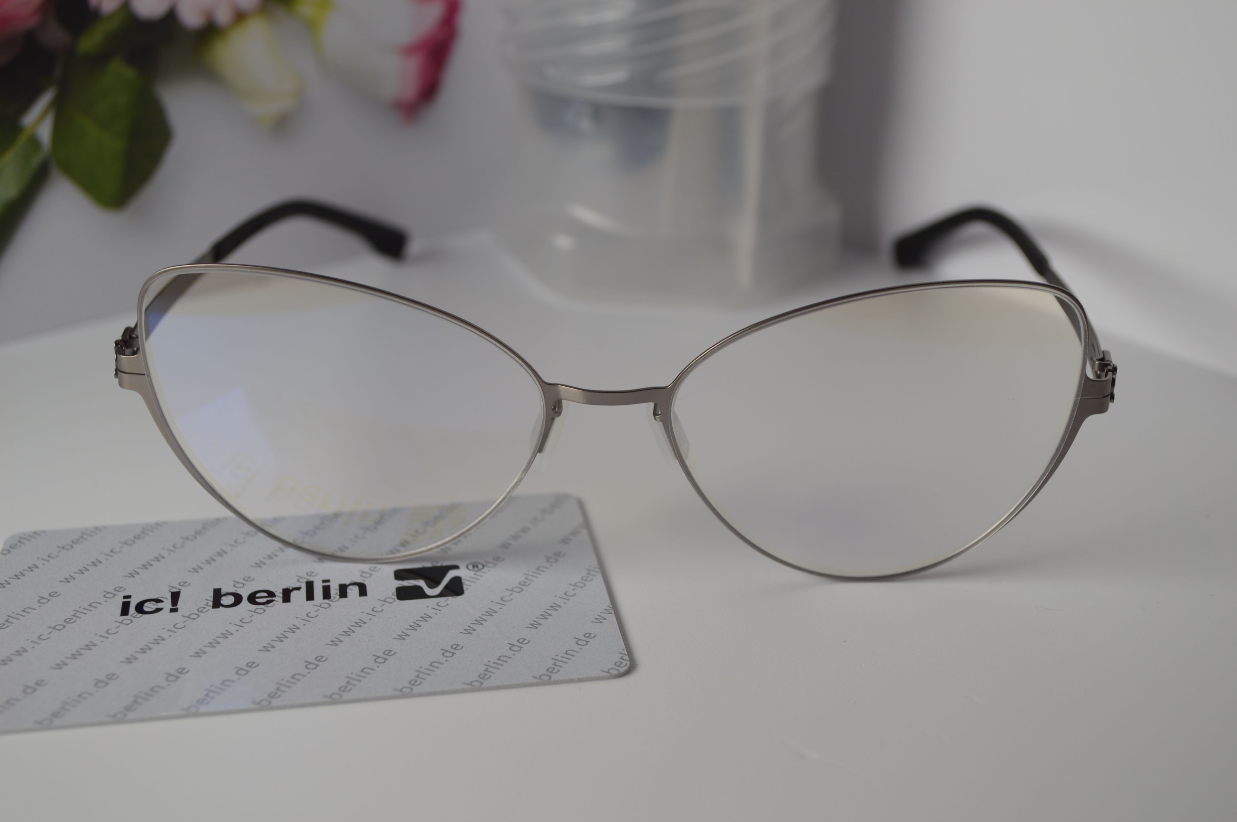Оправа титан, Ic! Berlin Jacer. Стильная, женская модель