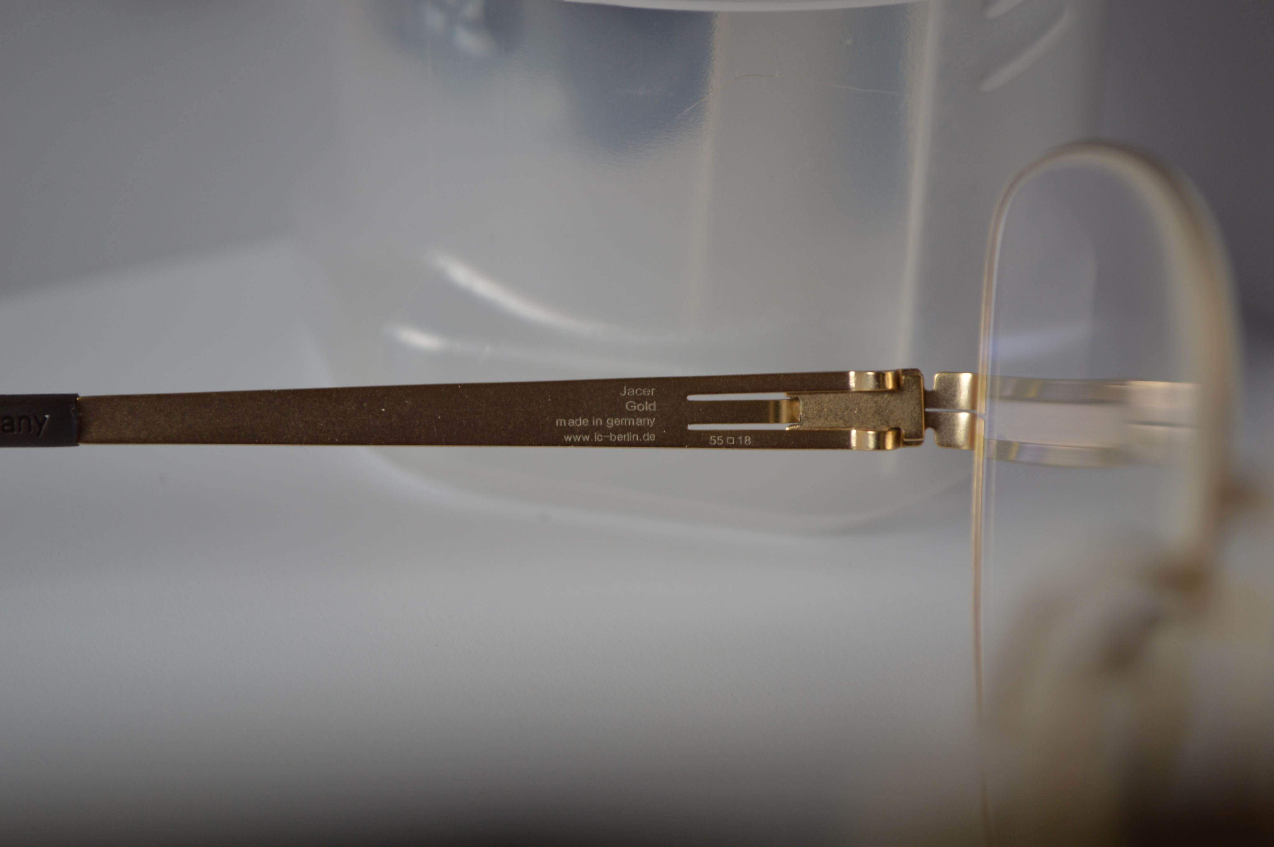 Оправа титан, Ic! Berlin Jacer. Стильная, женская модель