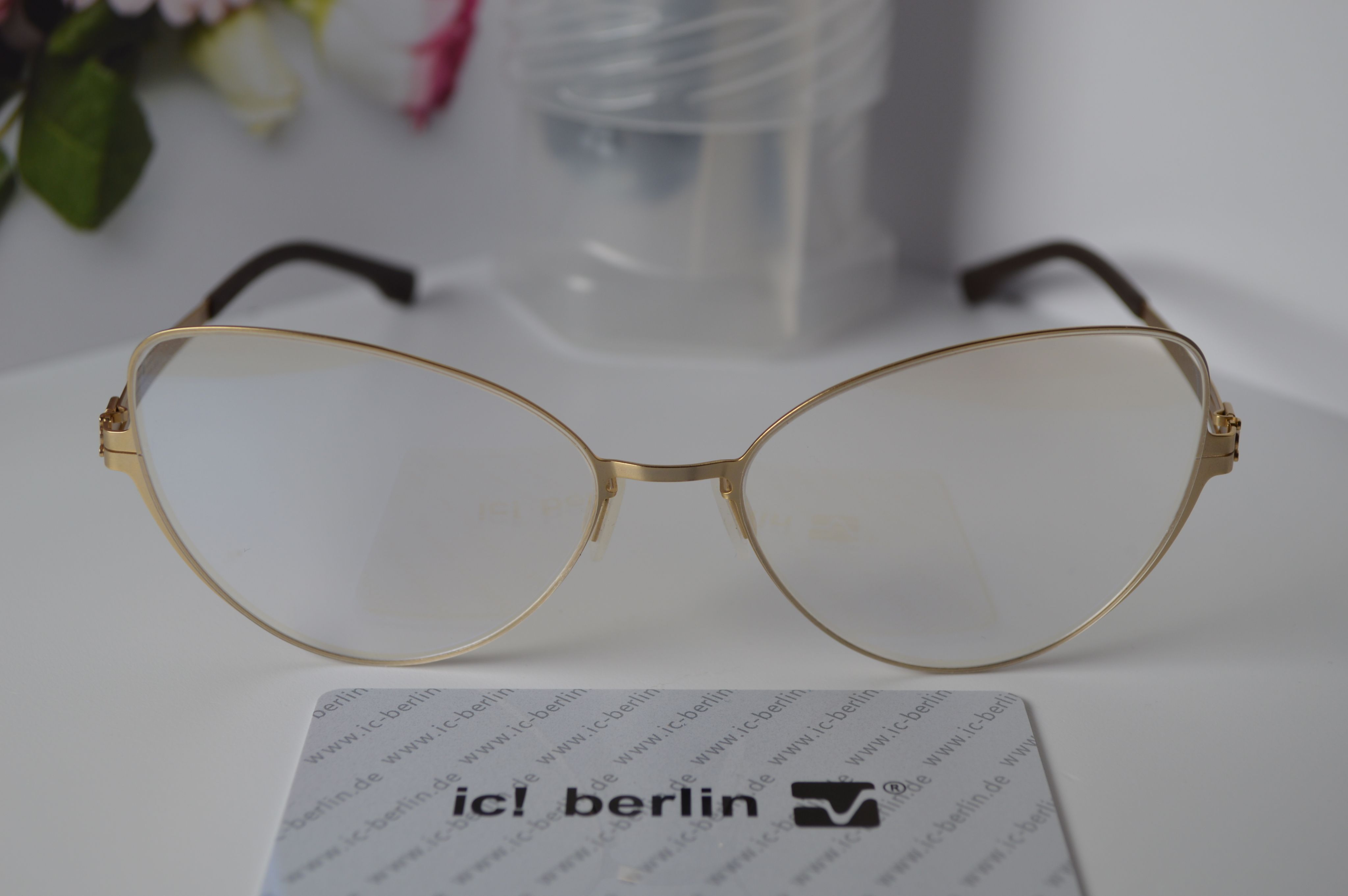 Оправа титан, Ic! Berlin Jacer. Стильная, женская модель