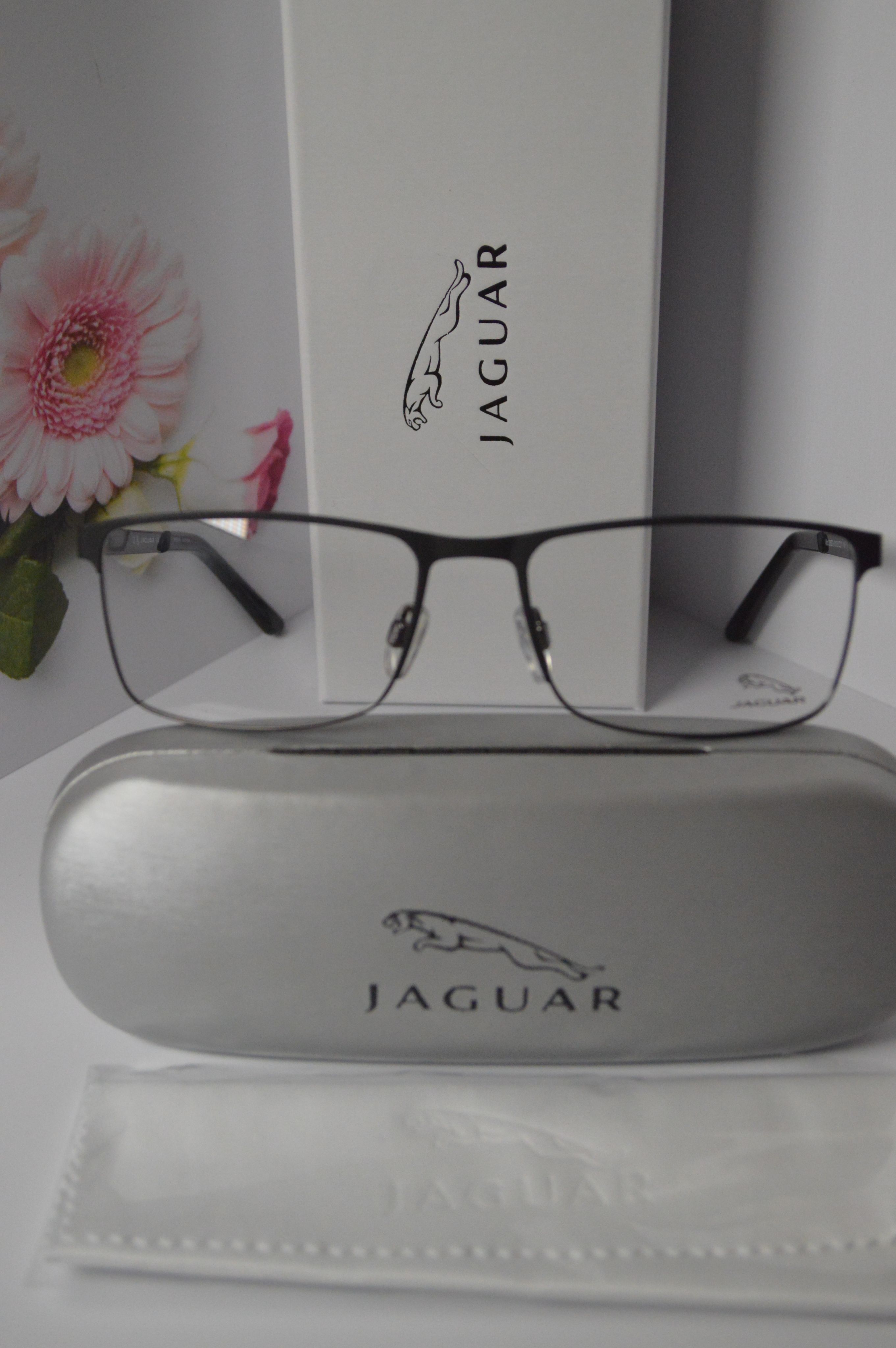 Оправа стильная мужская, Jaguar 33622-6100, черный матовый.