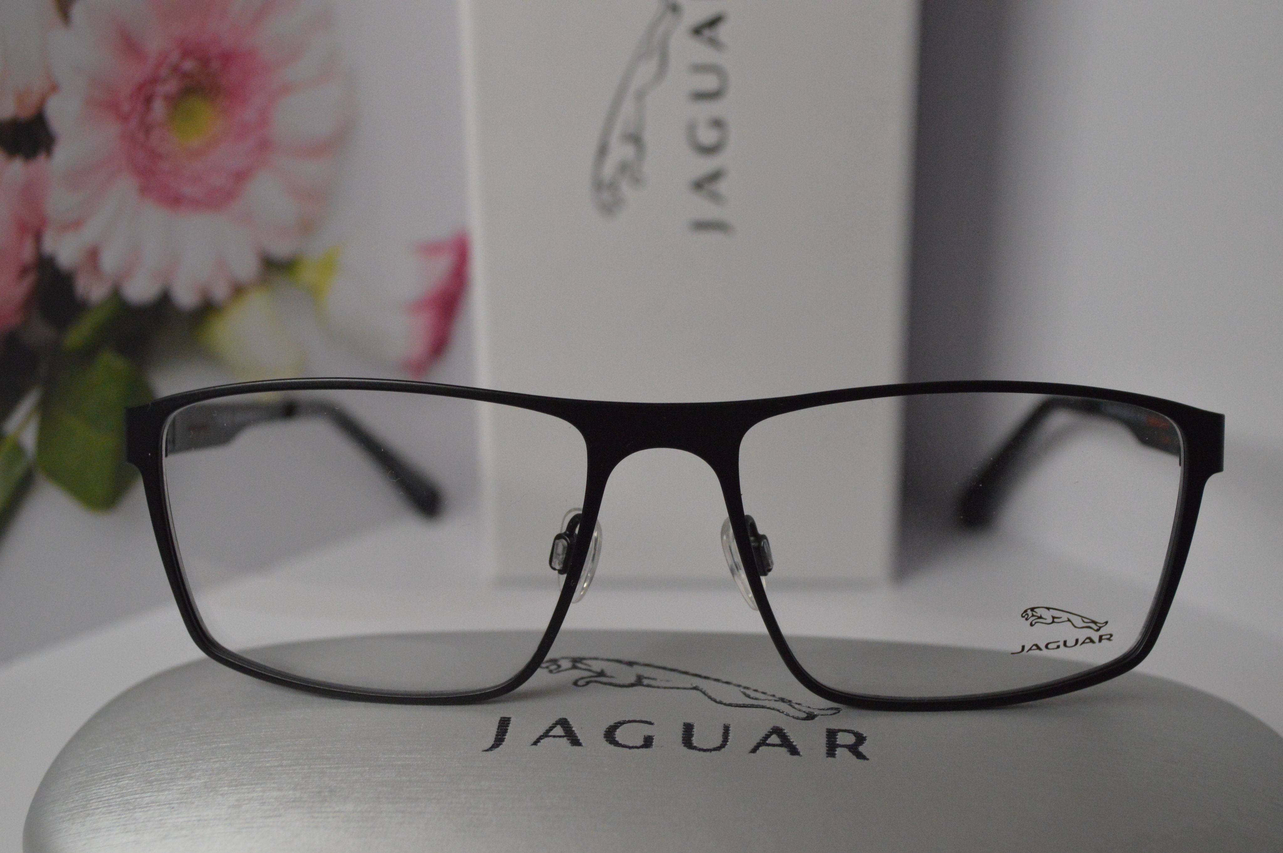 Оправа мужская, стильная, Jaguar 37457-6000. Темно-серый матовый. Red