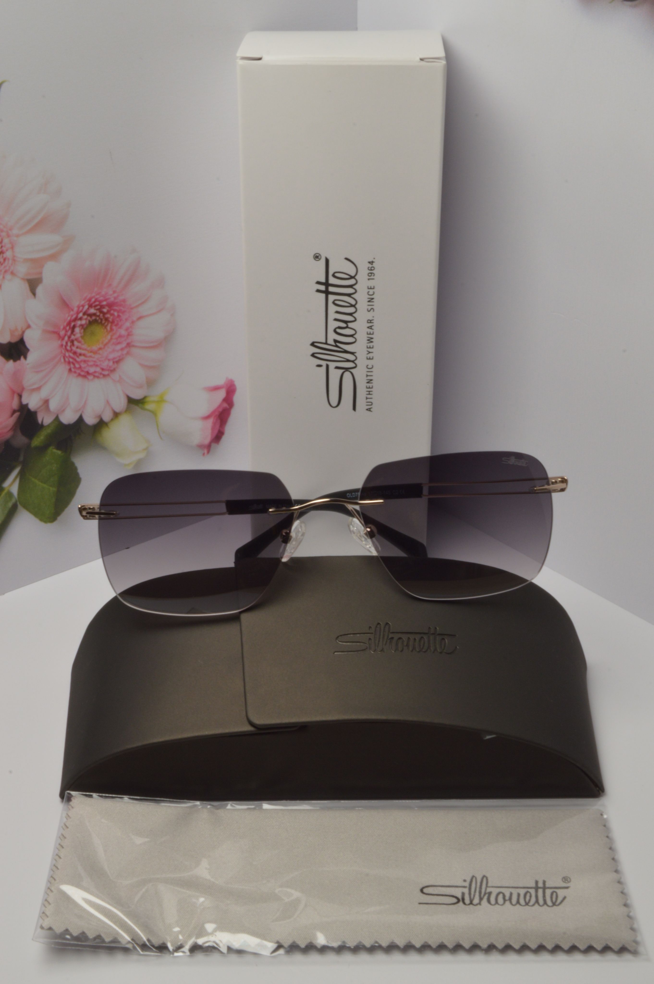 Очки солнцезащитные, титановые, Silhouette OLD 7554s. Стильная модель для каждого