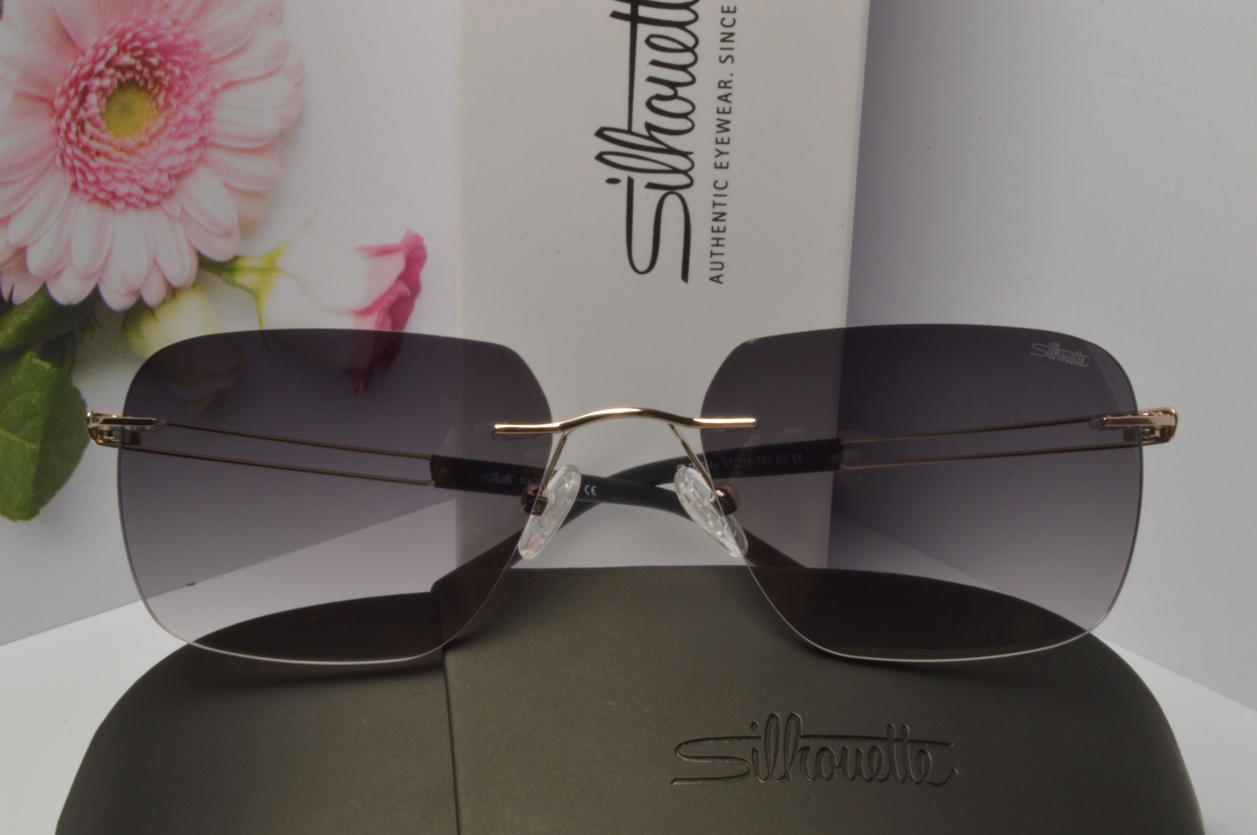 Очки солнцезащитные, титановые, Silhouette OLD 7554s. Стильная модель для каждого