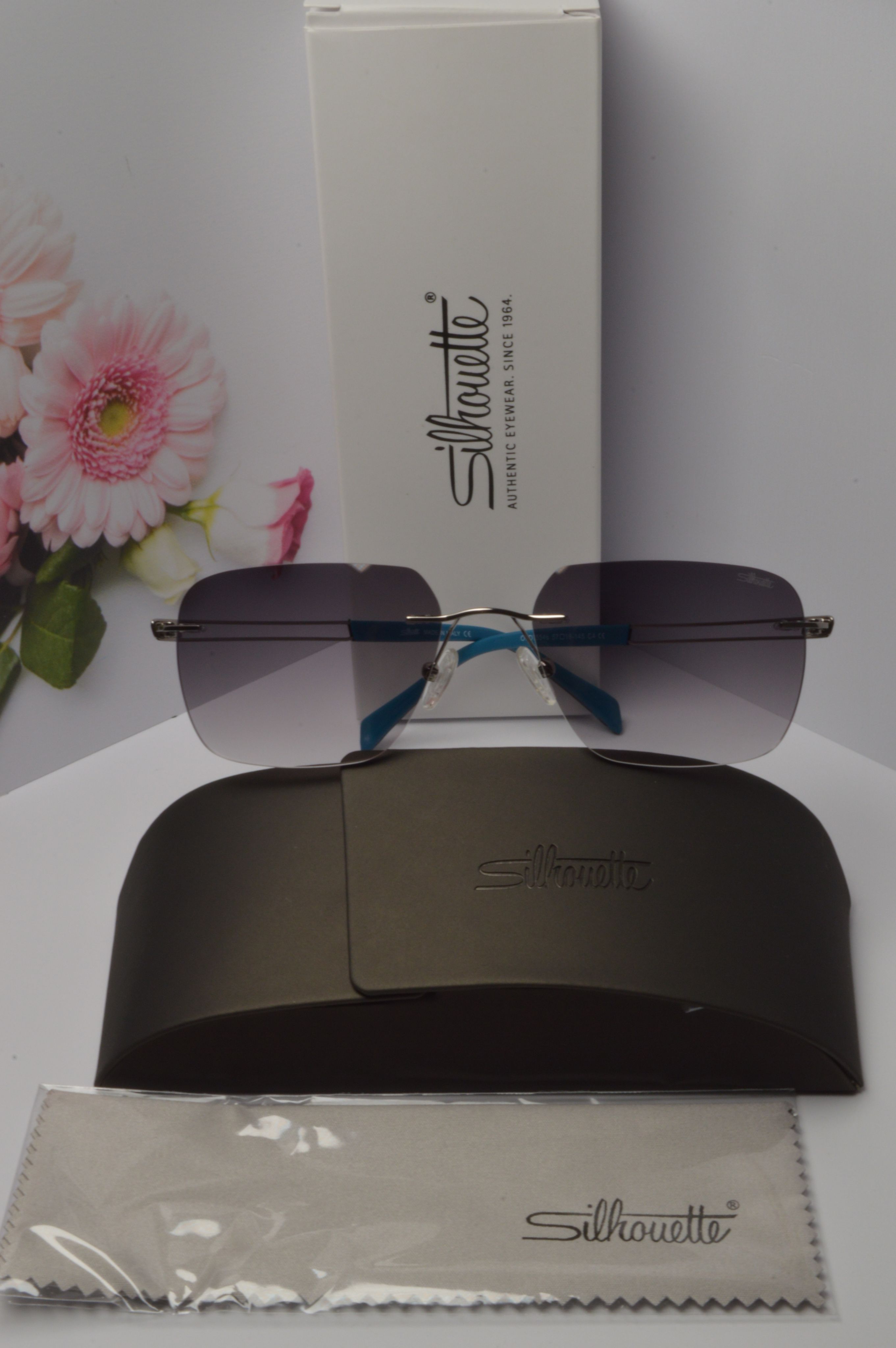 Очки солнцезащитные, титановые, Silhouette OLD 7554s. Стильная модель для каждого
