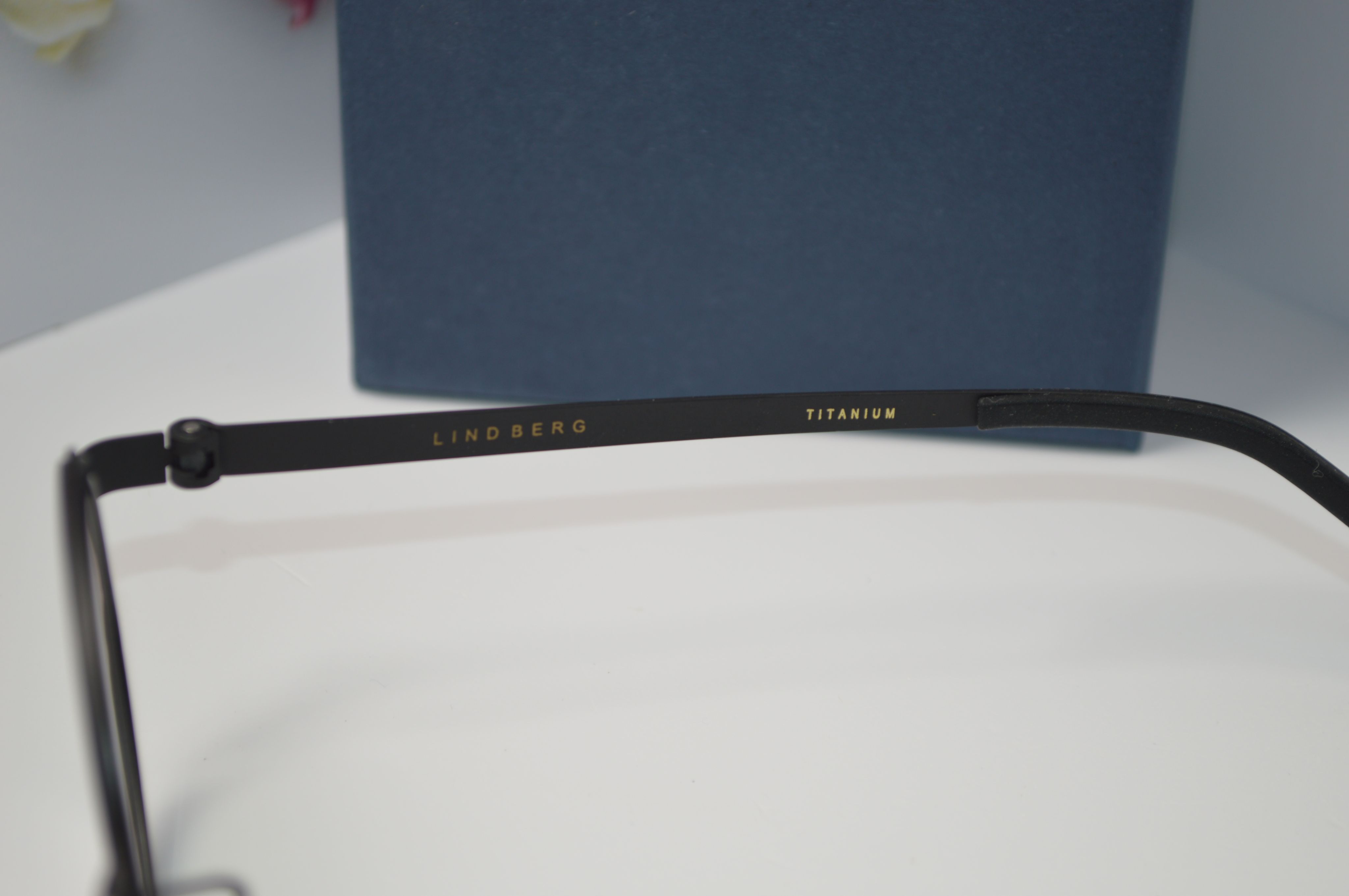 Оправа унисекс, титан, круглая, Lindberg 9707, черная матовая. Стиль для каждого