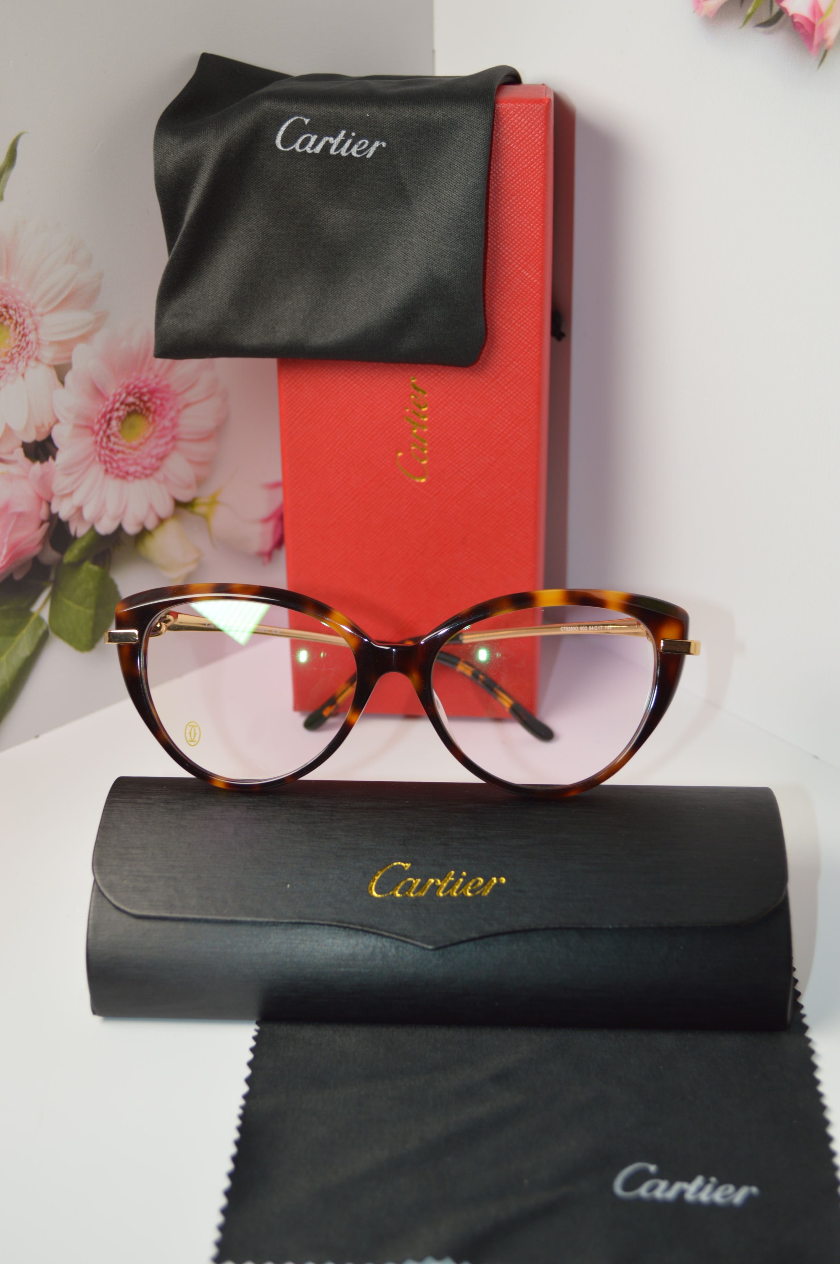 Оправа женская, стильная, Cartier CT 02830