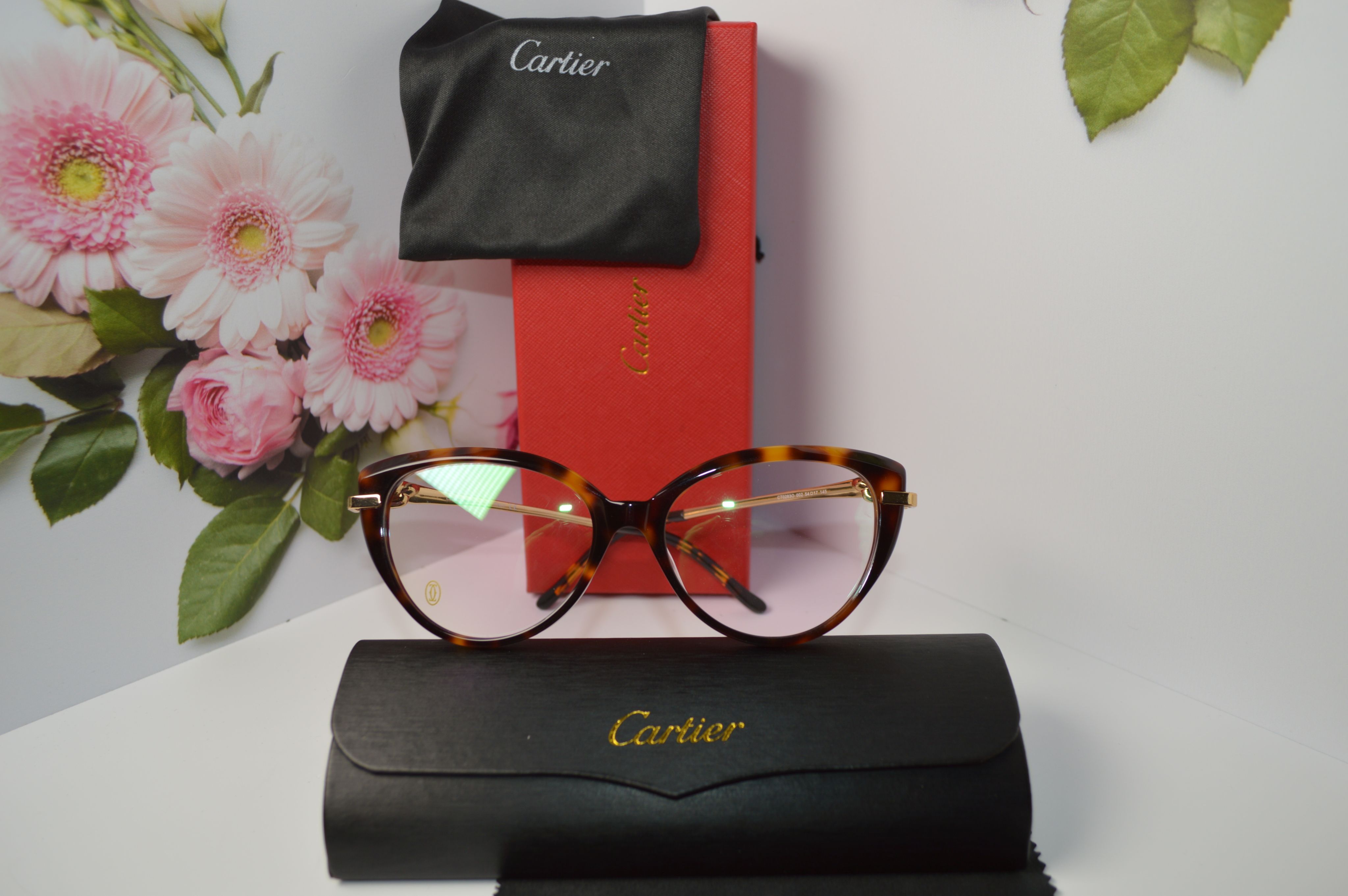 Оправа женская, стильная, Cartier CT 02830