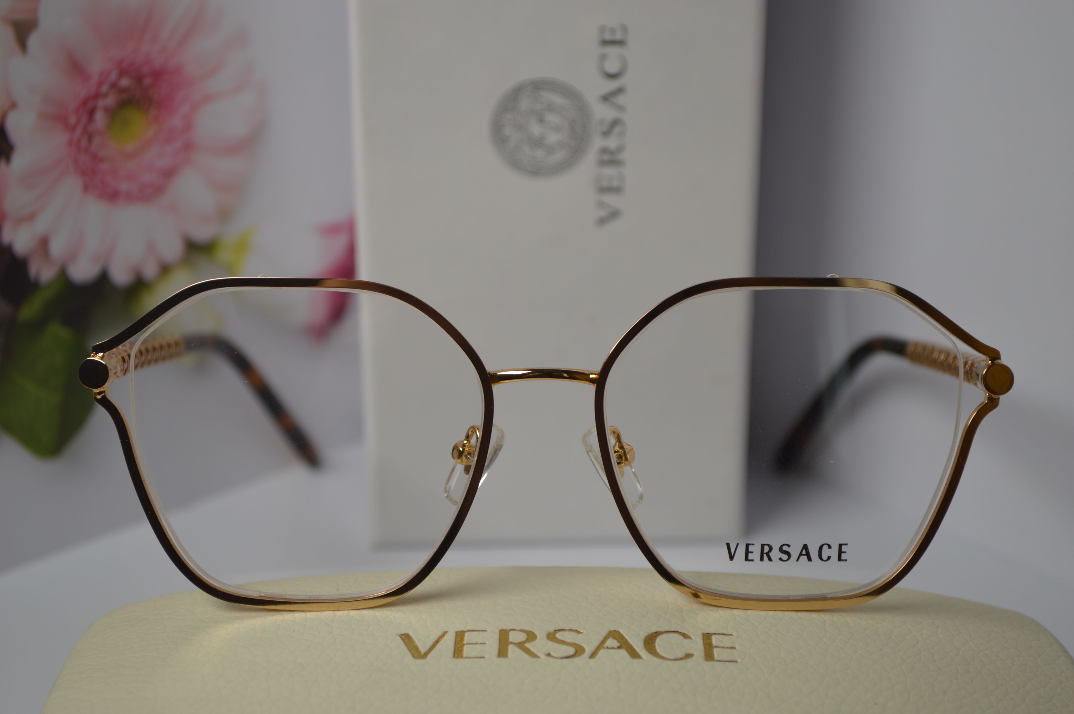 Оправа женская, уникальная и стильная от Versace VE1299D. Стиль для утонченных!