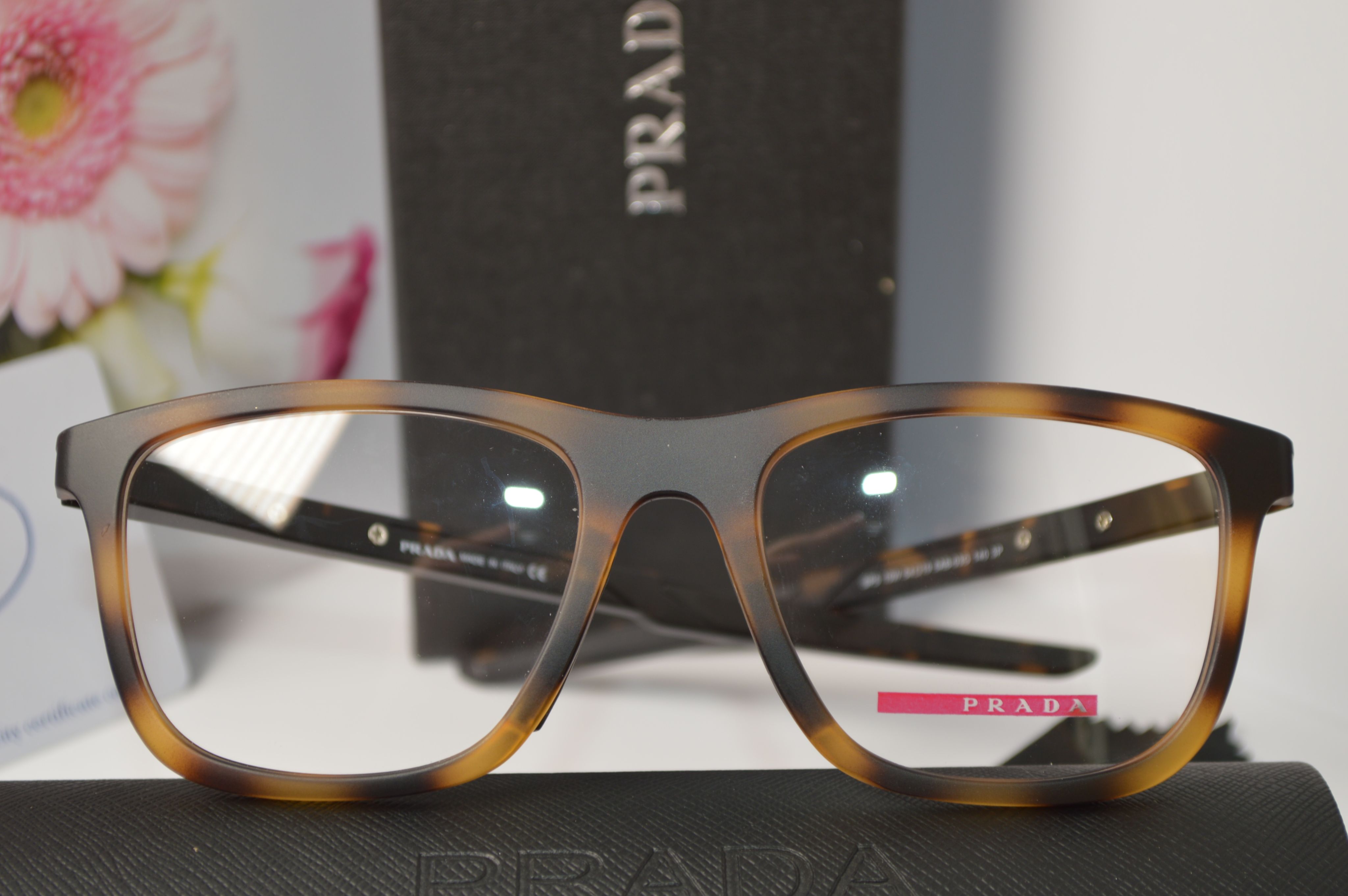 Оправа спортивная, мужская, классический стиль от Prada SPS 10 W. Стиль только для него!