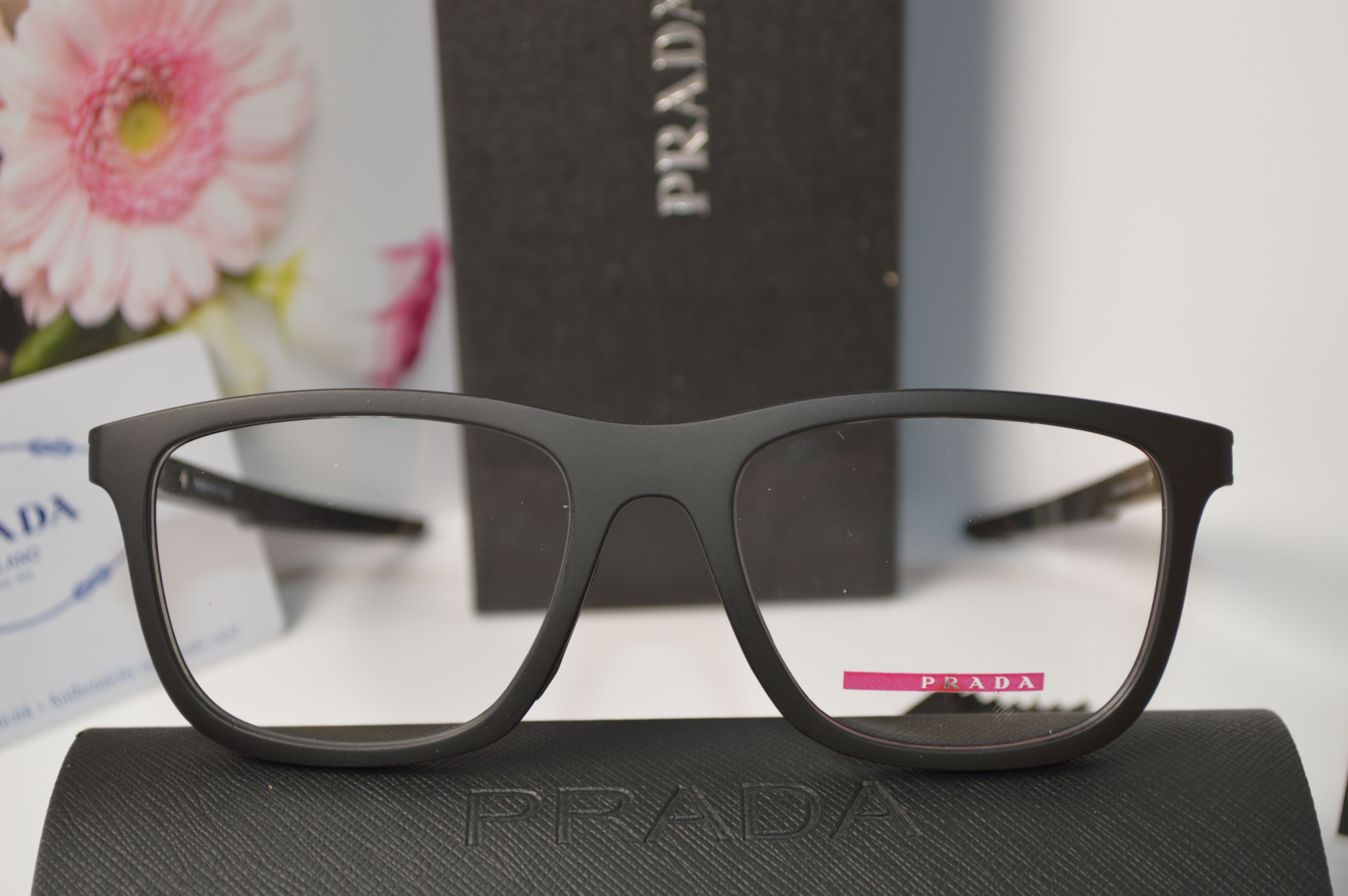 Оправа спортивная, мужская, классический стиль от Prada SPS 10 W. Стиль только для него!