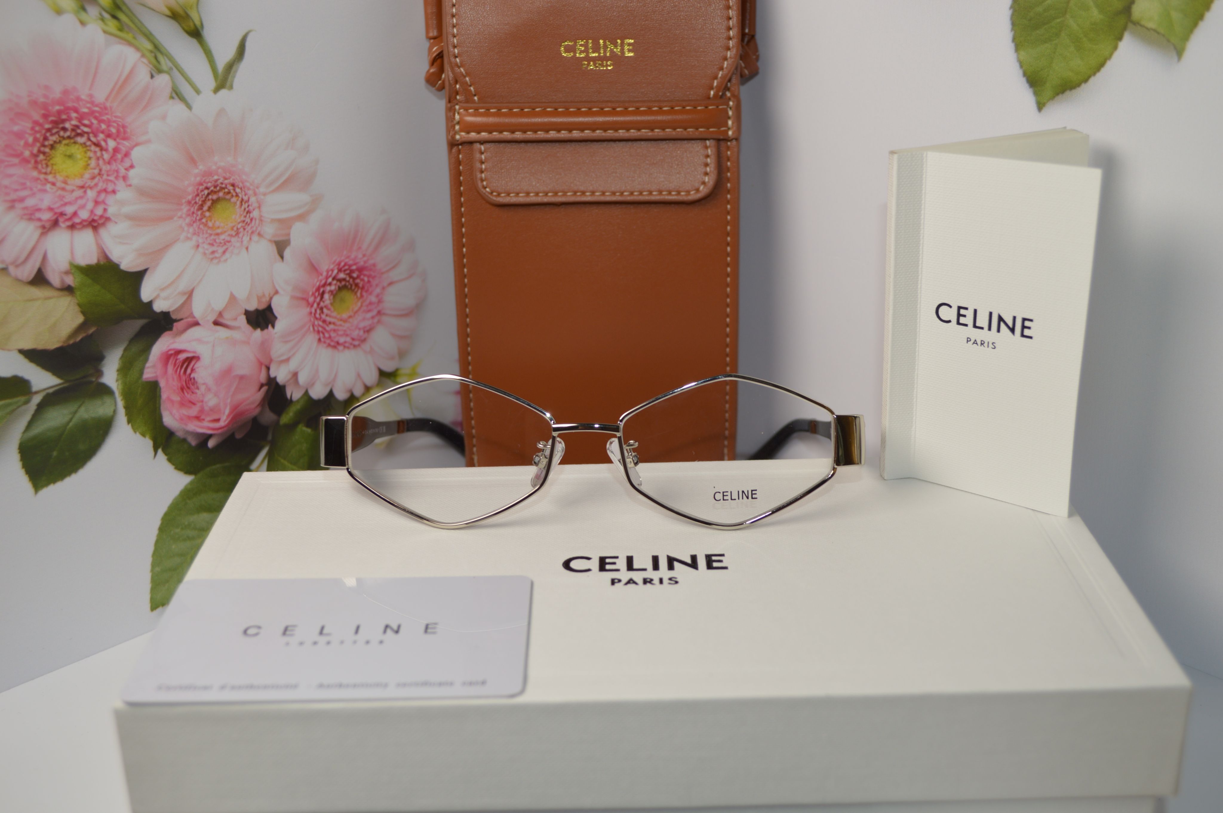 Женская оправа от Celine. Модель CL40254U. Стиль ромбики, только для нее!
