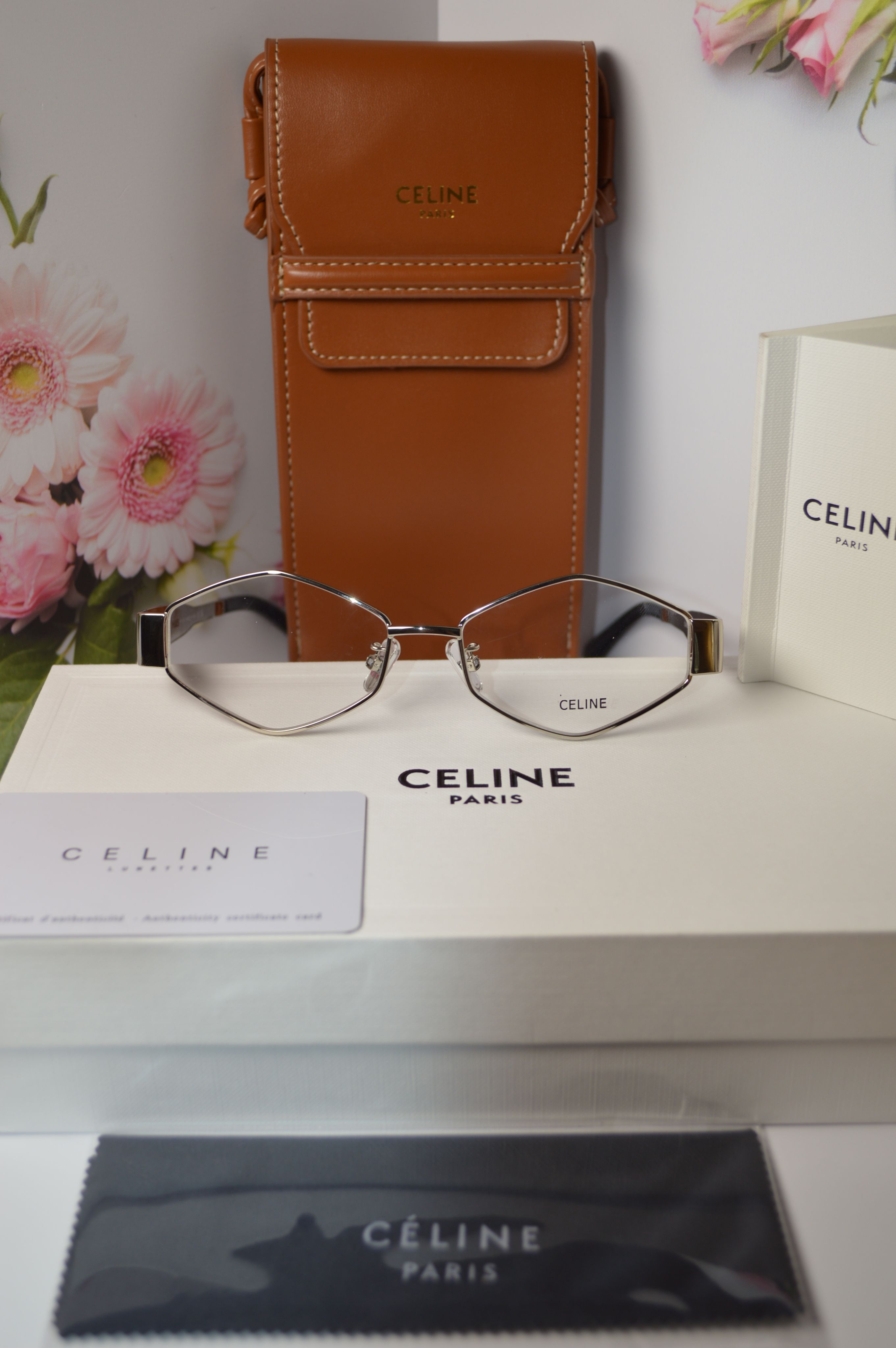 Женская оправа от Celine. Модель CL40254U. Стиль ромбики, только для нее!