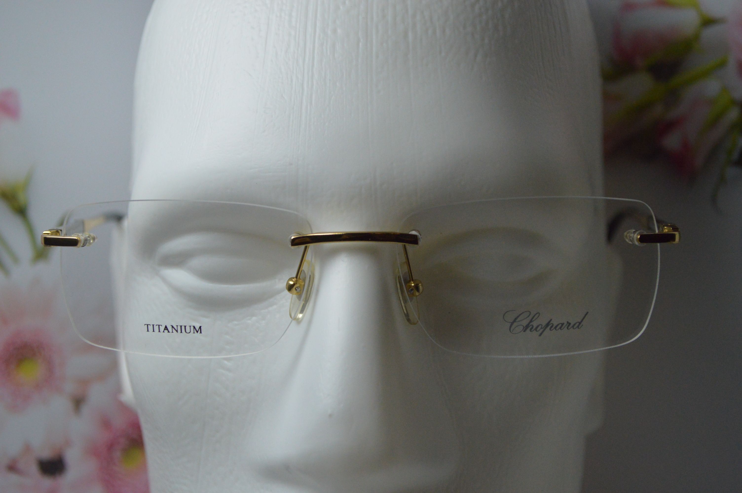 Оправа безободковая, классическая, титан. Стиль от Chopard. Модель VCH 886 300Х. Для него и для нее!