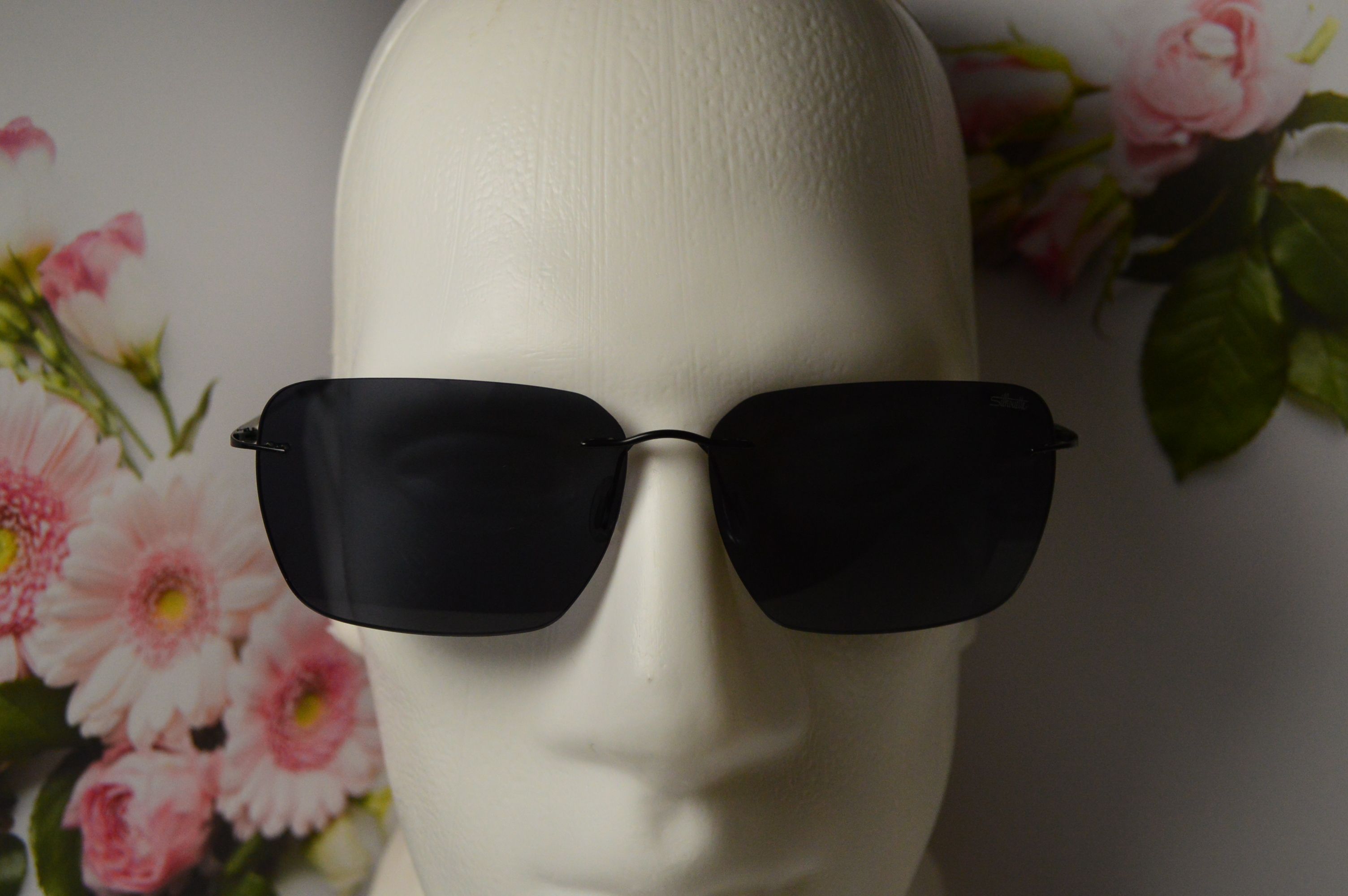 Очки солнцезащитные, титановые, Silhouette SL 8677, стильная модель для него!