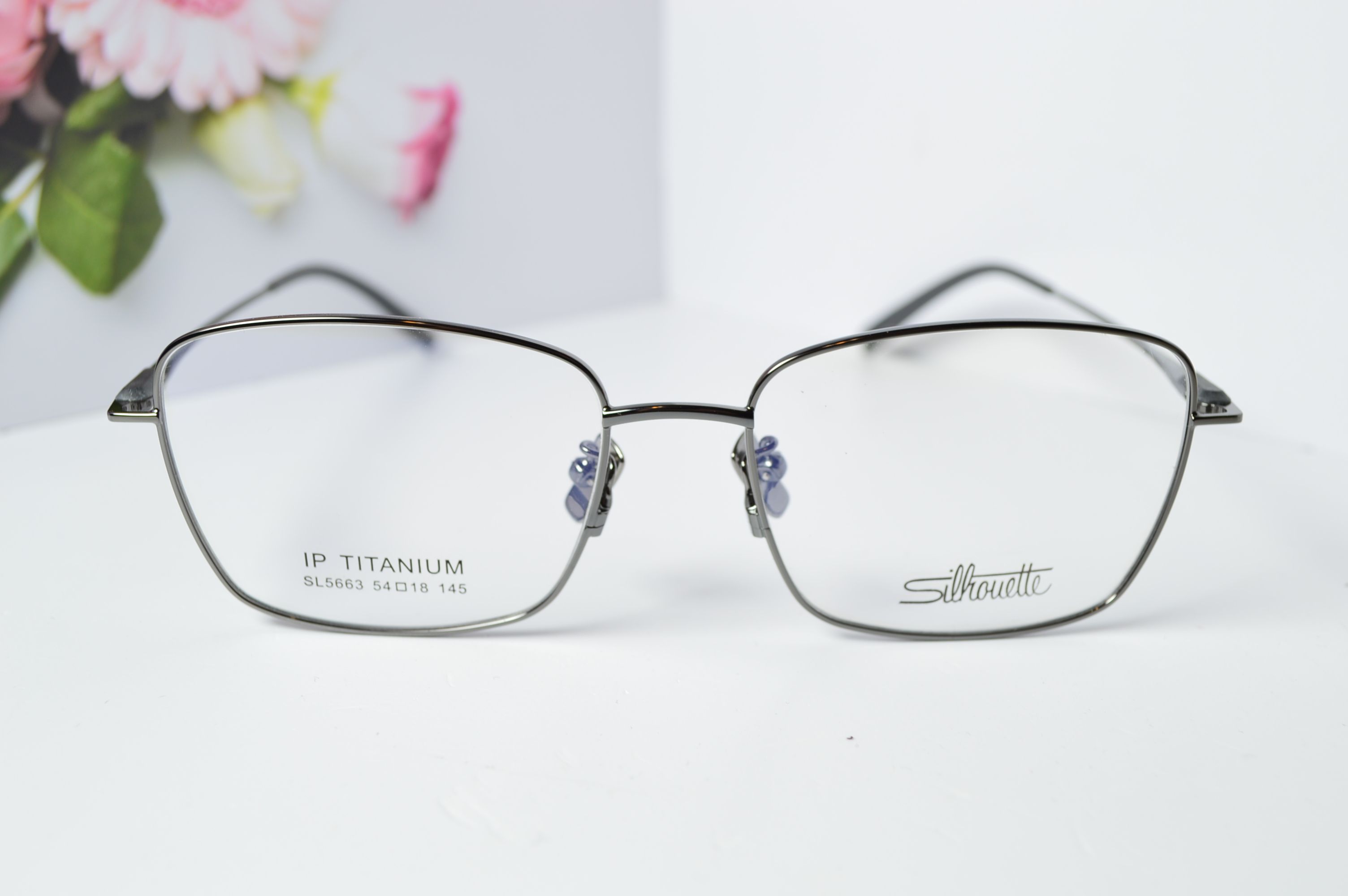Оправа классическая, титан, ободковая, Silhouette SL5663. Унисекс