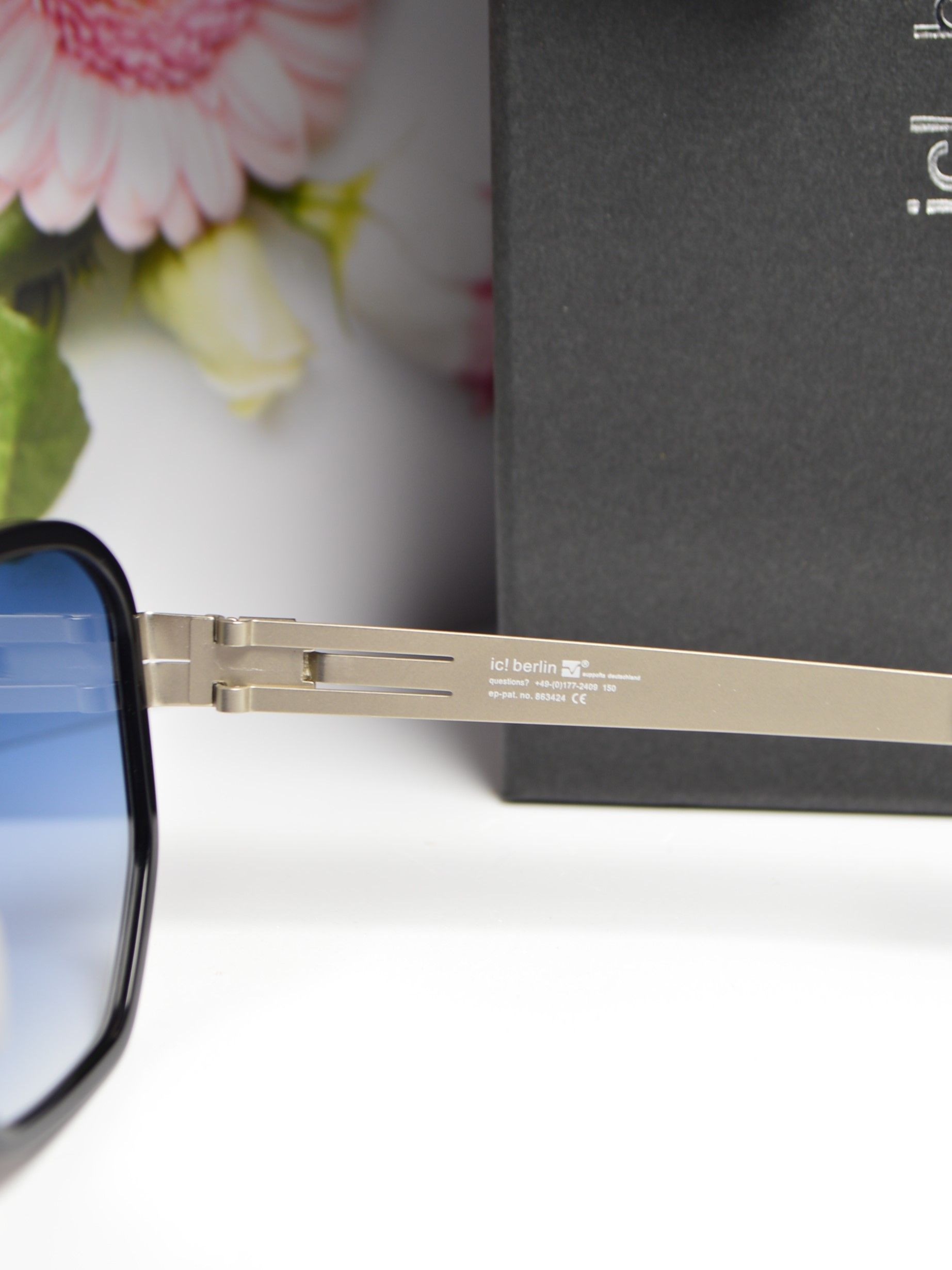 Очки солнцезащитные, стиль от Ic! Berlin модель Hiro. Унисекс!